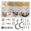 117 Stück Dreadlock-Zubehör Haarschmuck Haarzopfperlen Anhänger Clips Drahtumwickelte Verzierungen Haarschnecken für Zöpfe Haardekoration Ausgabe 1110