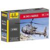 Modell HELLER 80486 - Luftfahrt - Hubschrauber SA 342 GAZELLE - 57 Teile