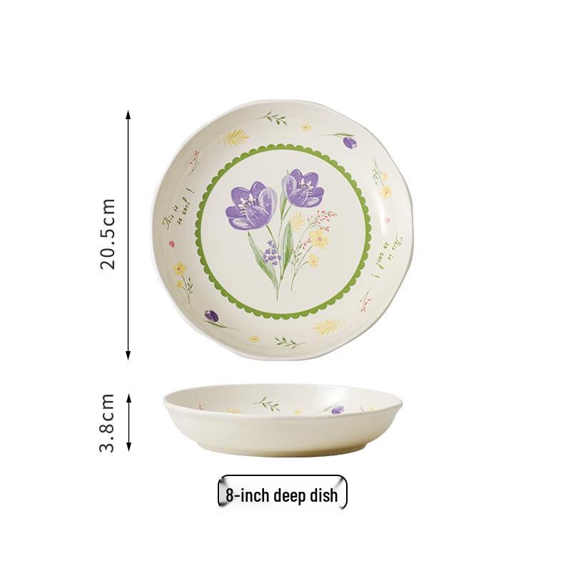 

Zhi Shi Tulip Ceramic Dinnerware Collection