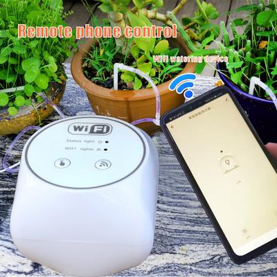 Plant Automatic Drip Irrigation System Remote Phone Control Watering Timer Device Set WiFi Smart Garden Irrigation Controller