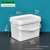 Zhishi 20L Food-Grade Rectangular Plastic Storage Bucket (2-Pack)