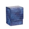 Fashion PU Leather Card Deck Box Flannel Collection Window Collection Box Game Card Organizer Children