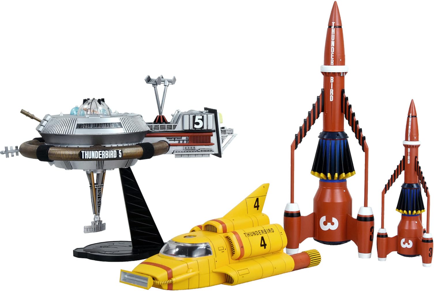 

Bellfine Thunderbirds Mechanic Selection Part 3 Plastic Model Kit BP020 (1/72, 1/500, 1/800 scale)