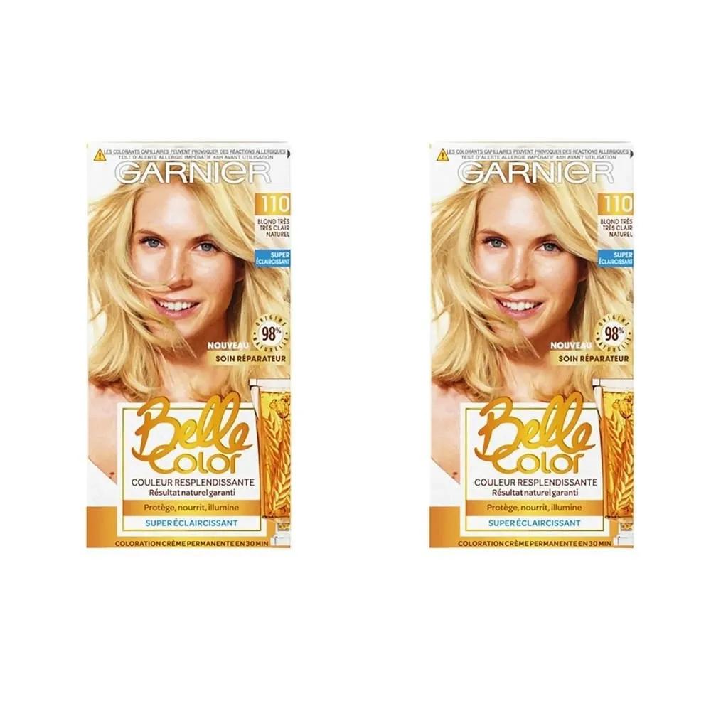 Garnier Belle Hair Color 2-Pack 110 Very Very Light Blonde Permanent Color Lightening 110 Very Very