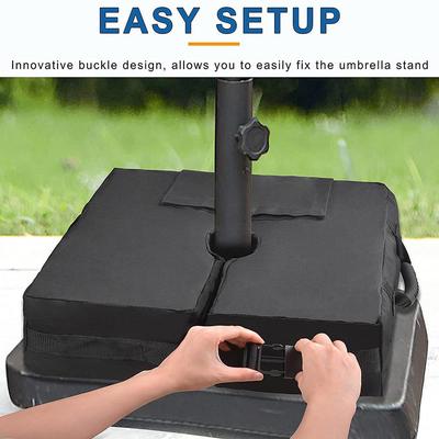 Party Beach Heavy Weight Bag Tent Accessories Wind-Proof Sun Umbrella Base Fixed Sandbag Parasol Base Stand Umbrella Sandbag