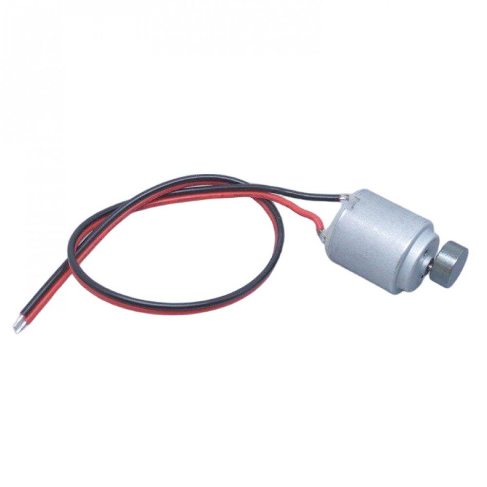 Miniature DC Carbon Brush Vibration Motor Frog Feeding Device Vibration Motor DC12V Vibrating Massage Motor with Cable