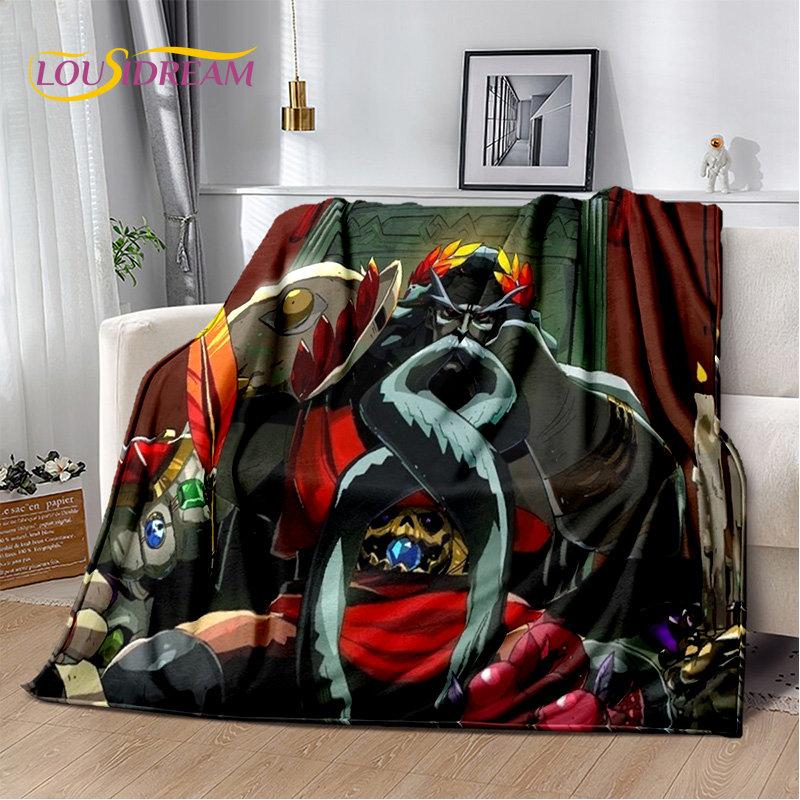 Hades Zagreus Game Gamer  Soft Plush Blanket,Flannel Blanket Throw Blanket for Living Room Bedroom Bed Sofa Picnic Cover  Kids