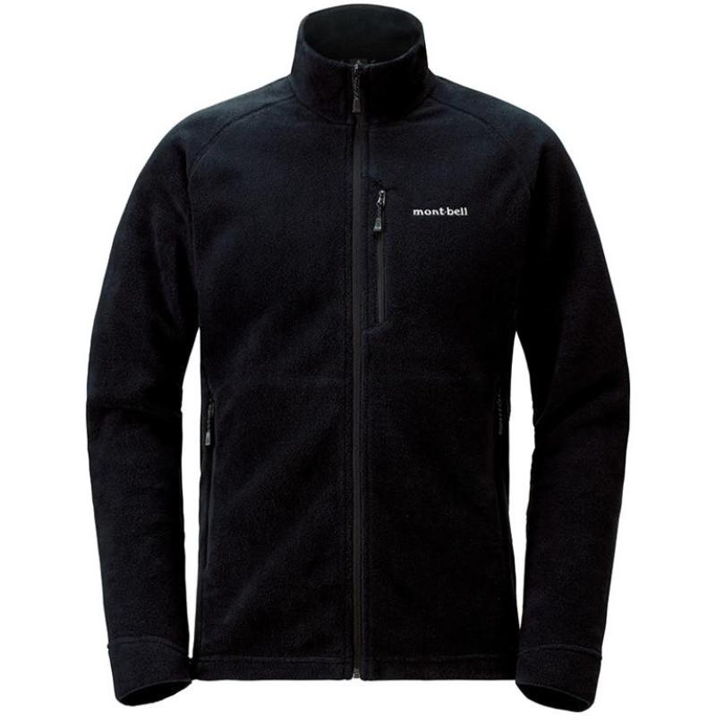 MONTBELL Solid Color Warm Breathable Stand Collar Multi-Pocket Jacket Men's