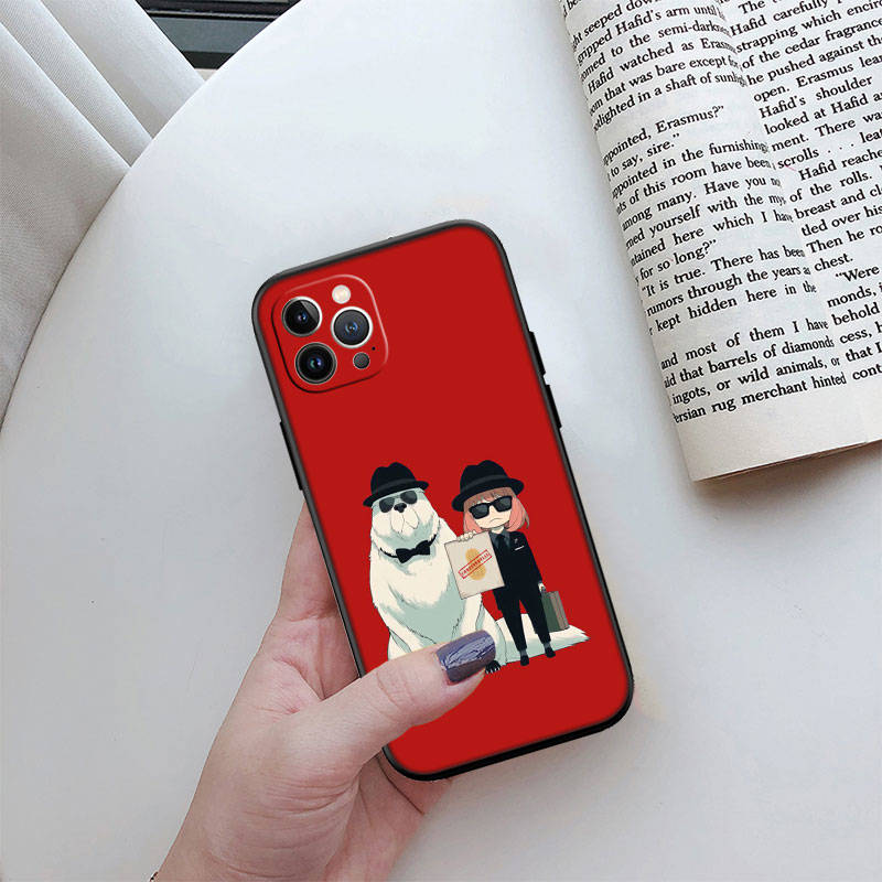 IR26 Spy X Anya Forger Family Case for Samsung A06 A35 A25 A24 A15 A05S A05 M55 M35 M15 A02 A12 A13 A10 A16 A20 A30 A22 A31 A32 A33 A42 A50