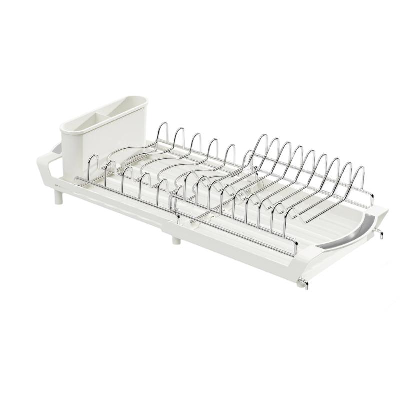 

Fold Down Kitchen Sink Drain Board With Slanted Design For Quick Water Removal And Organized Storage белый