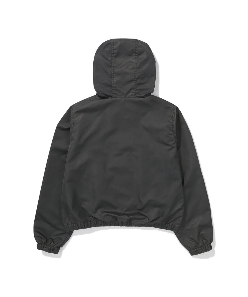 BIBISSIEOSEU Women'S Warm Peak Jacket Charcoal