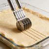 Stainless Steel Multiwheel Youtiao Cutter With Pizza And Pastry Blade For Kitchen Use