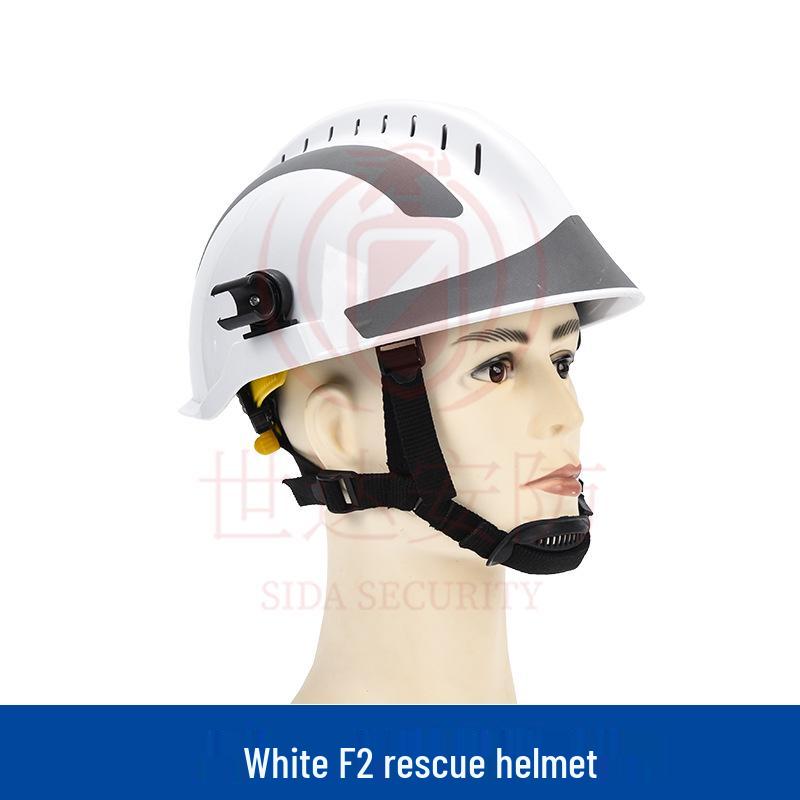 F2 Zilo Debesu Glābšanas Ķivere White