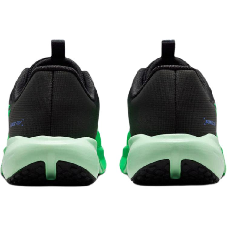 Nike Sonic Fly Comfortable Versatile Low-Top Kids Running Shoes Unisex running shoes Black Green FZ0017009