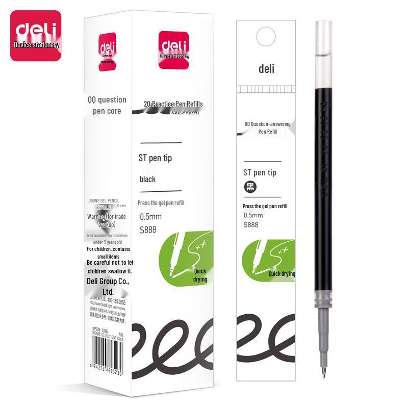 De.li Morning Light Press Gel Pen Refill K35/S01 - Signature Office Water-Based Pen Refill