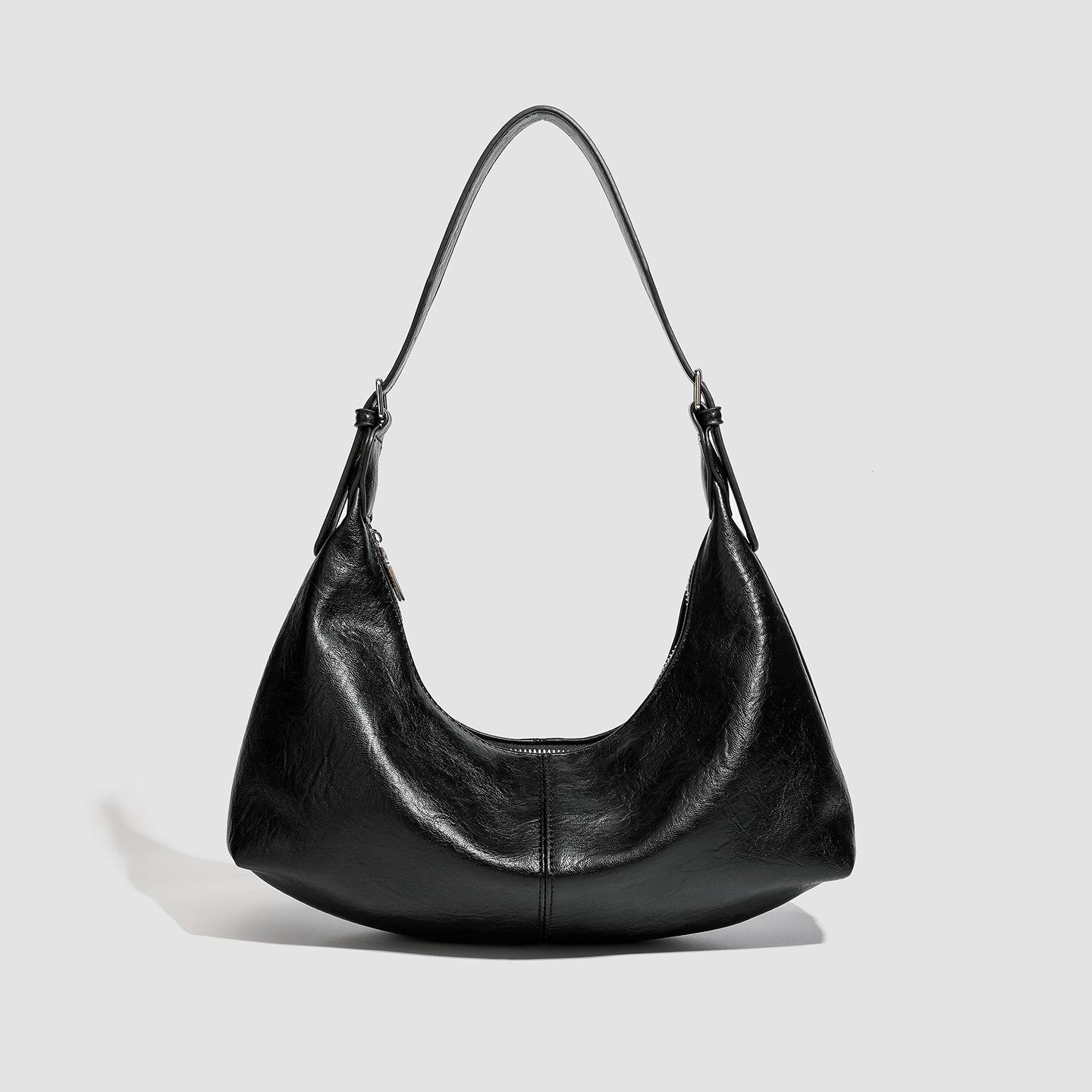 

Bags Women s Fashion Bags Retro Premium Dumpling Bags Shoulder Bags Large Capacity Bags чёрный