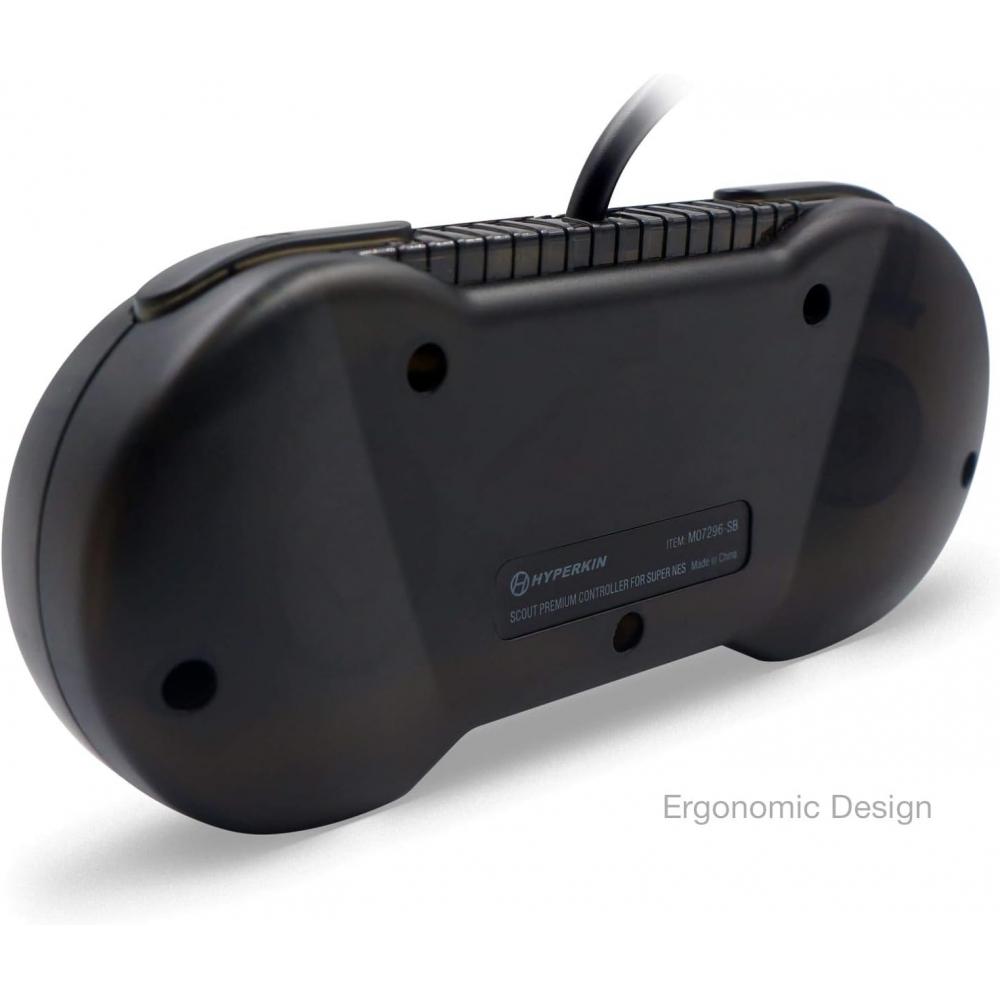 Hyperkin Scout Premium Controller Schwarz Snes Sfc