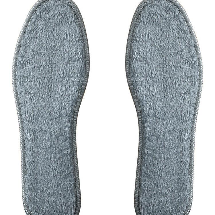 5 Pairs of Winter Fleece-Lined Insoles - Thick, Plush, Cold-Proof, and Warm for Women