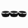 3pcs/set Air Conditioner Knob Aluminum Alloy AC Knob Heat Control Button for Toyota Corolla EX Black Accessories