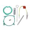 12V 2KW Air Parking Heater Glow Plug Repair Kit with Ceramic Glow Plug Wrench and Gasket for Webasto (Part Number 252069100102)