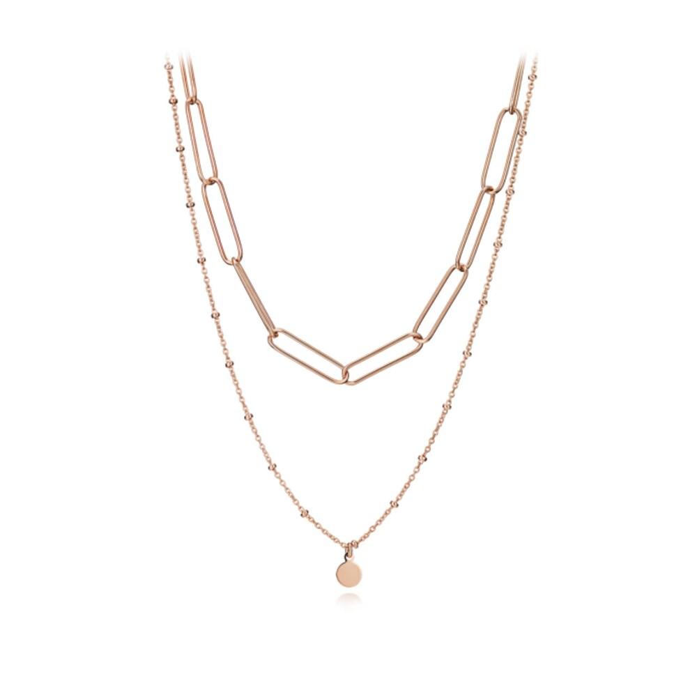 Unique Layered Necklace Elbrnn091