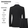 Shanshan Men's Slim Fit Business Suit