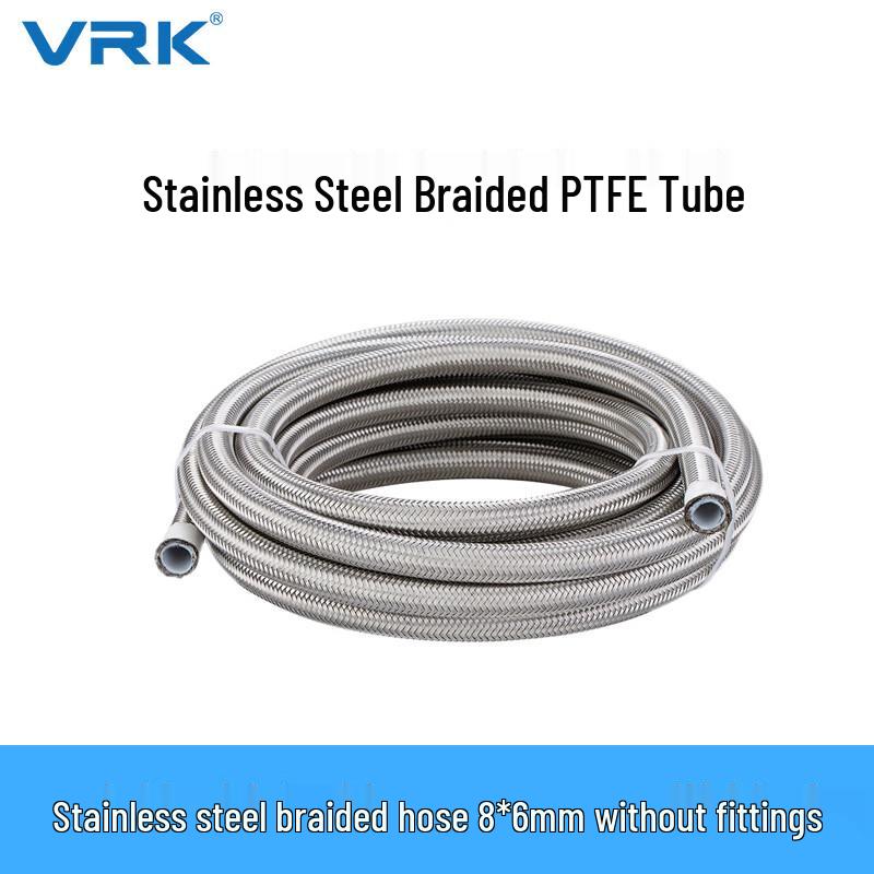 VRK 304 Stainless Steel Braided PTFE Teflon Hose