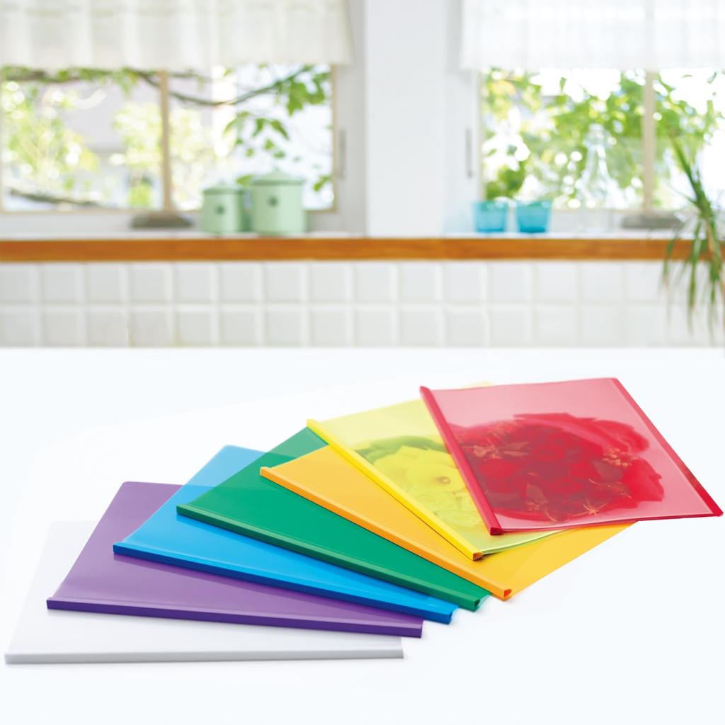 Plus Farbe Klarsichthülle A4 Deckblatt Klar x 20 Schienen-Typ FL-186RH 93-107