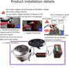 1600W-3000W Pure Sine Wave DC 12V/24V To AC 220V Transformer Convert Multi-function Socket Converter Car Inverter