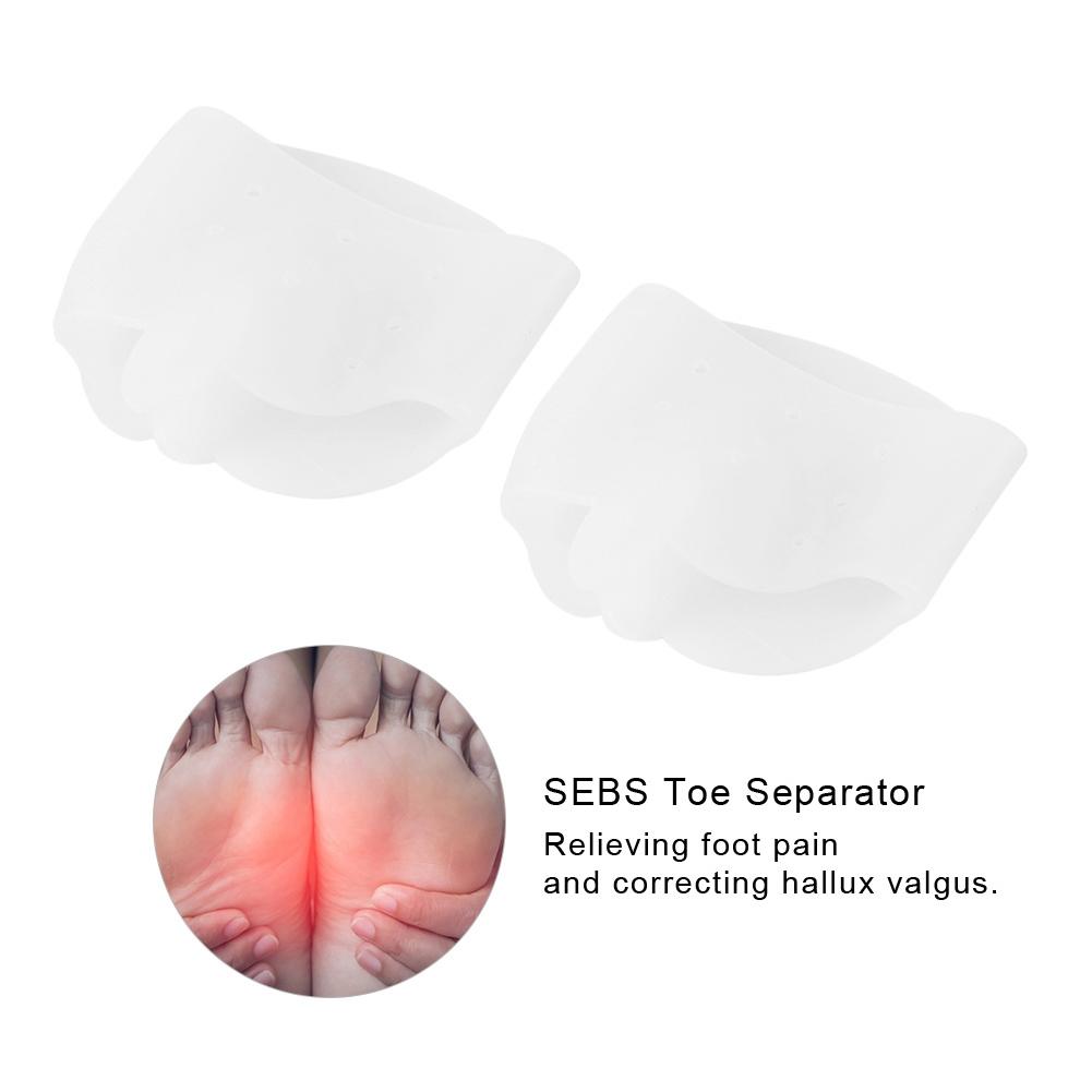 2 Colors SEBS Bunion Straightener Hallux Valgus Corrector Toe Protector Pain Relief
