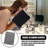 and Absorbent Microfiber Wash Gloves 5Pack, Face Cleansing and Makeup Removal Soft Face Gloves for Travel