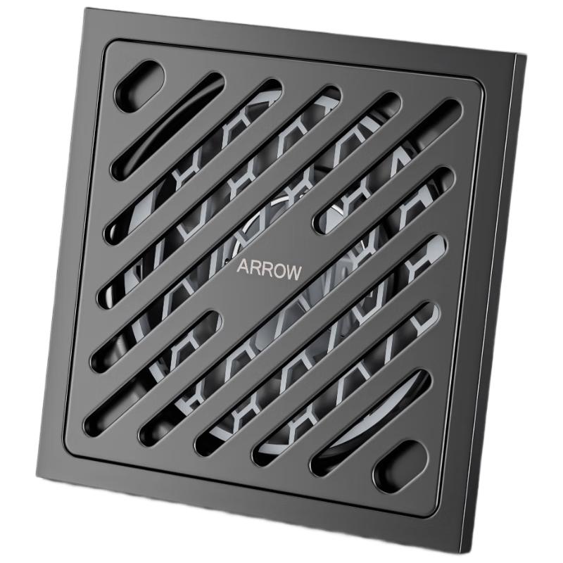 ARROW Gunmetal Grey Stainless Steel Floor Drain