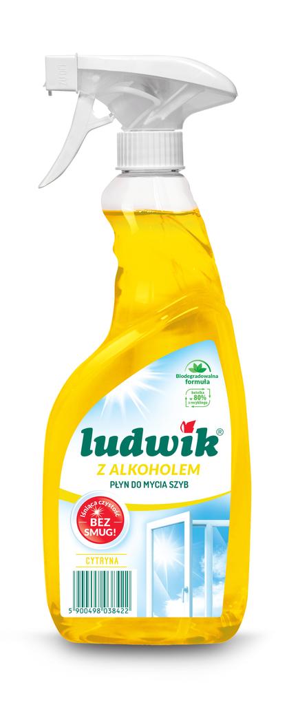 Ludwik Cytryna Glass Cleaner With Alcohol 600 1 Pc