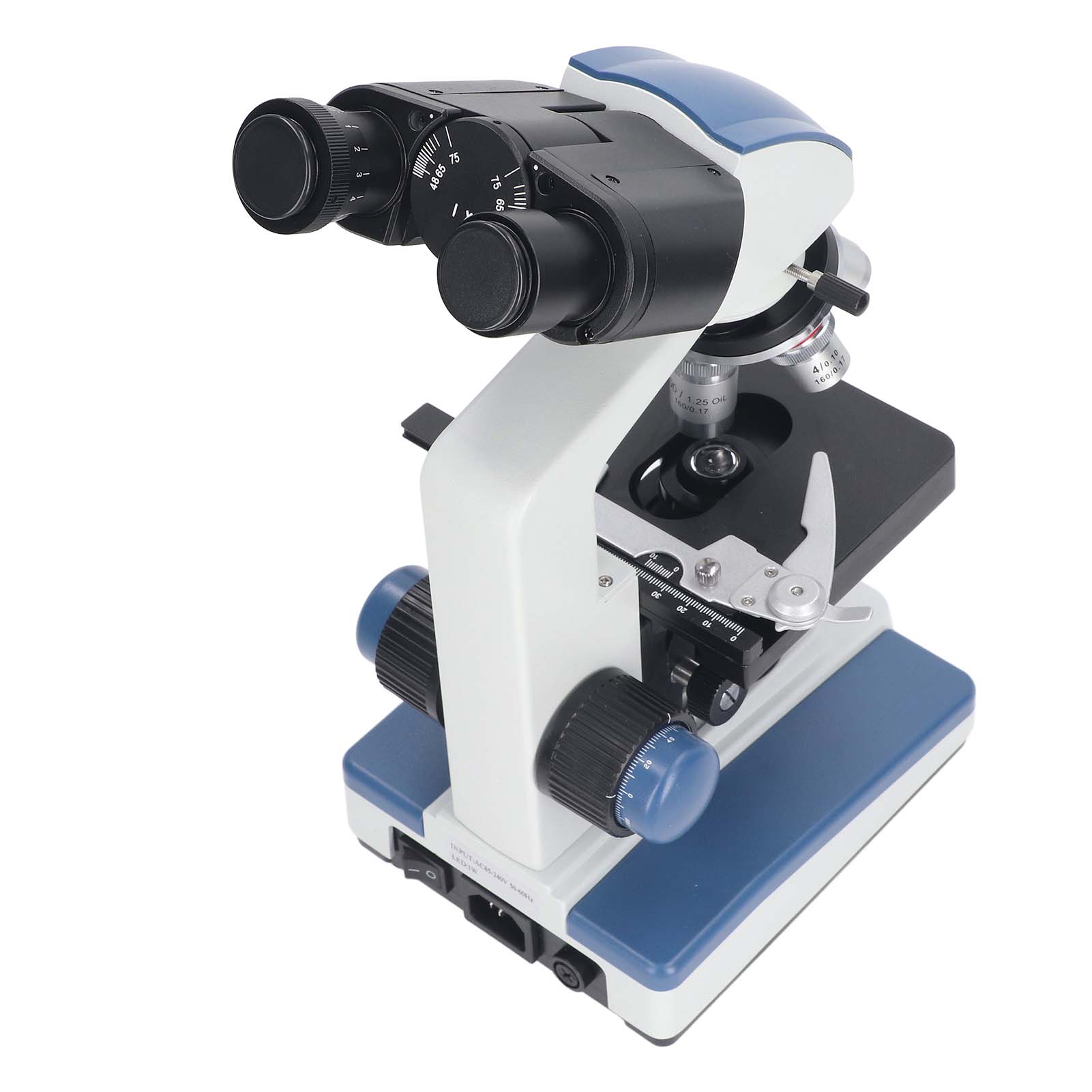 

Binocular Microscope 40X To 2500X Double Layer Mechanical Stage Laboratory Compound Binocular Microscope