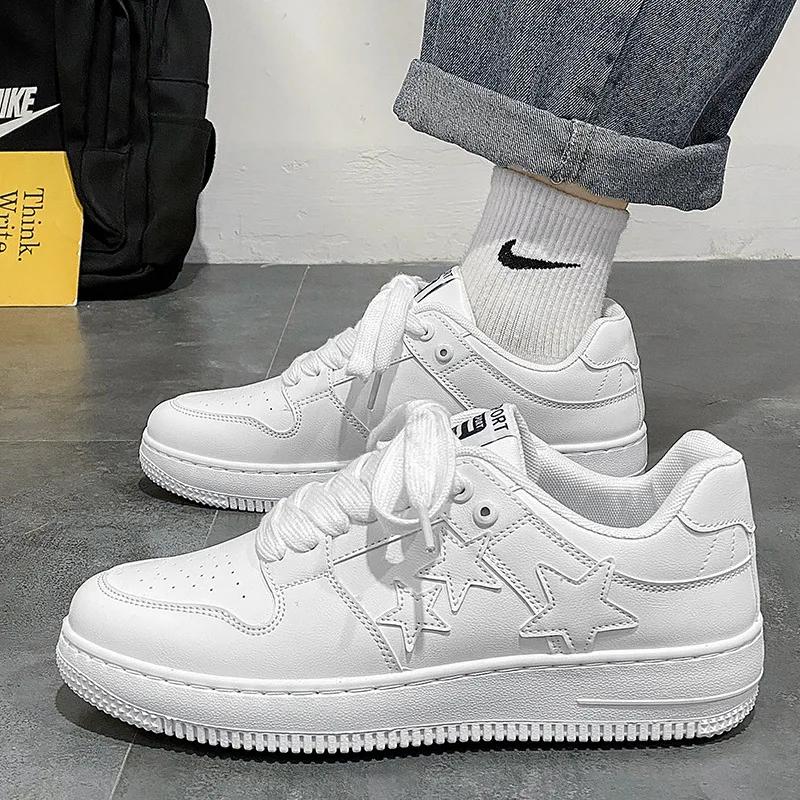 

Stylish Casual Shoes for Men Sell Men s Sports Shoes Soft Breathable Outdoor Versatile Male Thick-soled Flats Tenis Hombres 44