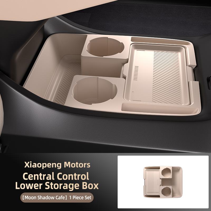 

Suitable for Xpeng X9 Center Control Storage Box Armrest Box Lower Storage Box Decorative Supplies Storage Box Accessories