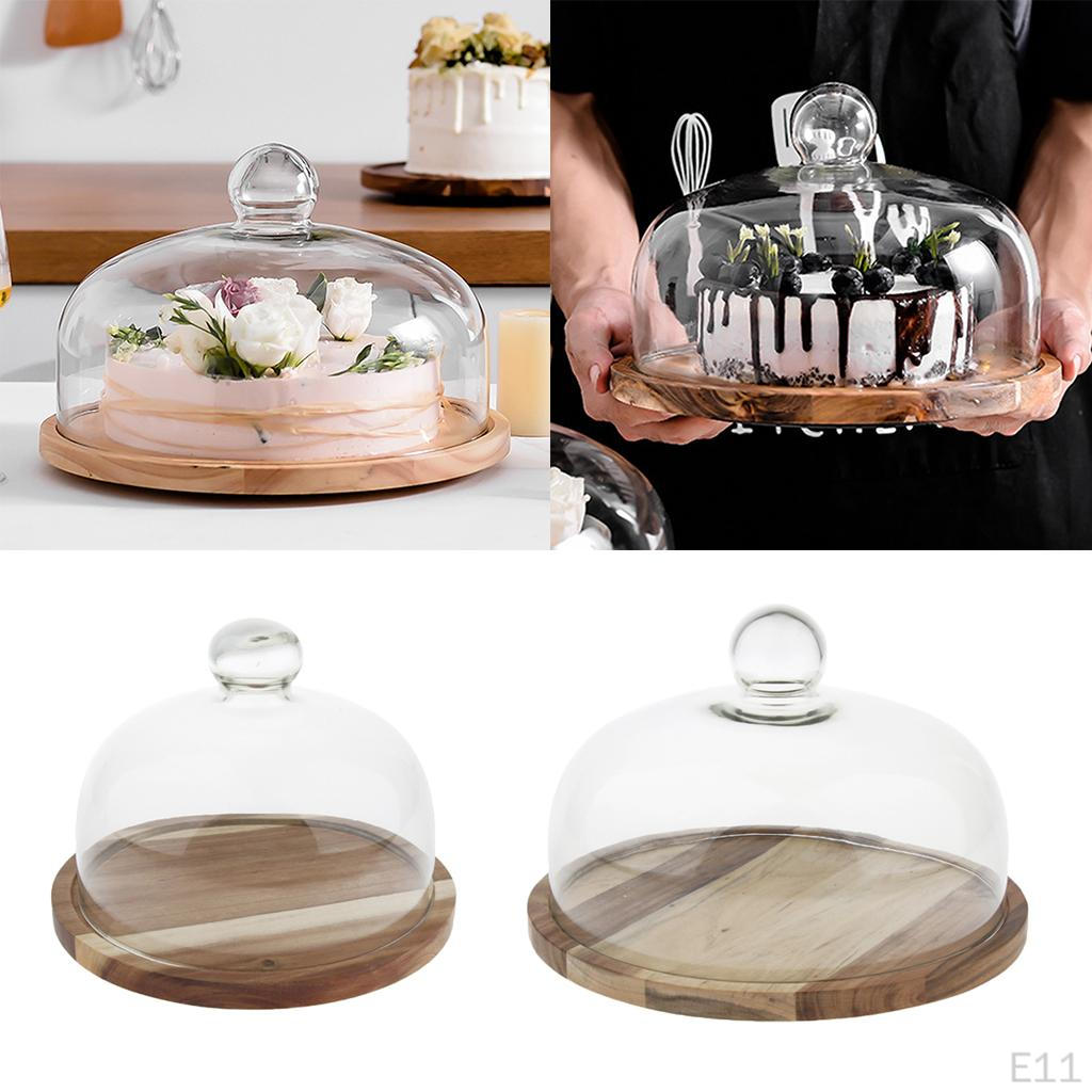 Dessert & with Wood Serving Tray, 2 Sizes To Choose from