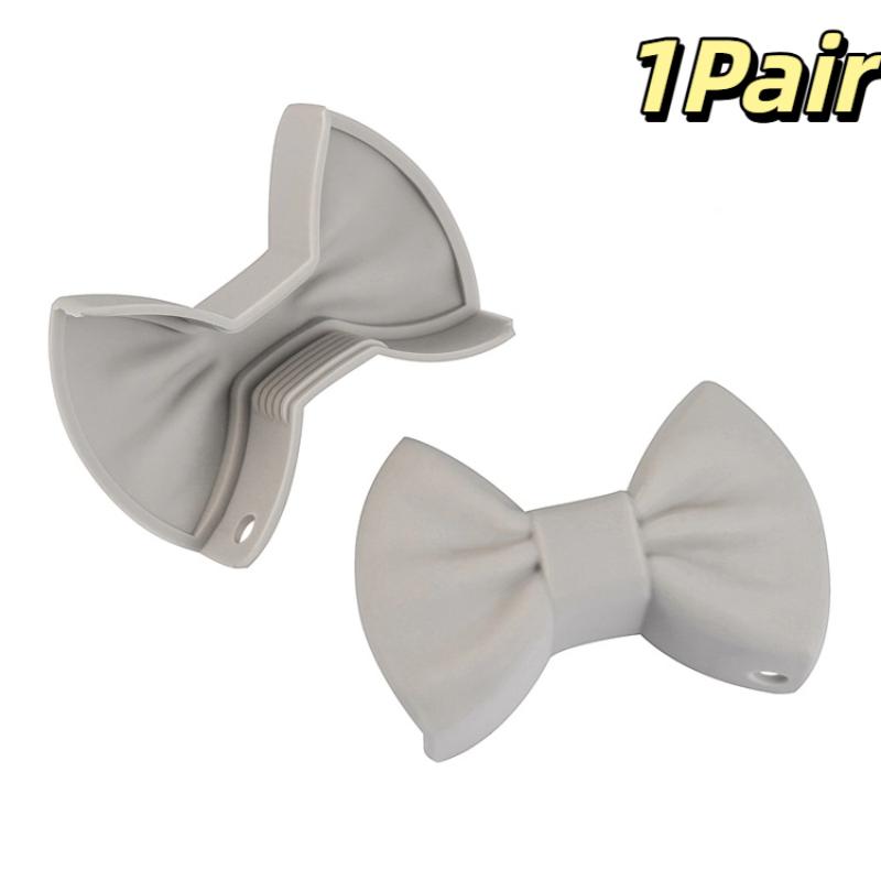 Kjøkkenklemme Anti skålding Sklisikkert håndtaksdeksel Kreativ matlaging Ovnhanske Gryteklips Kjøkken Gadgets Bueform Design Sløyfe