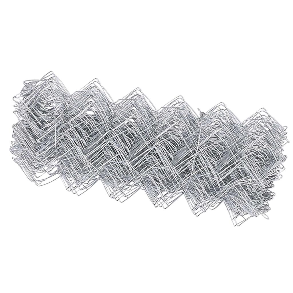 Chain Link Fence Silver