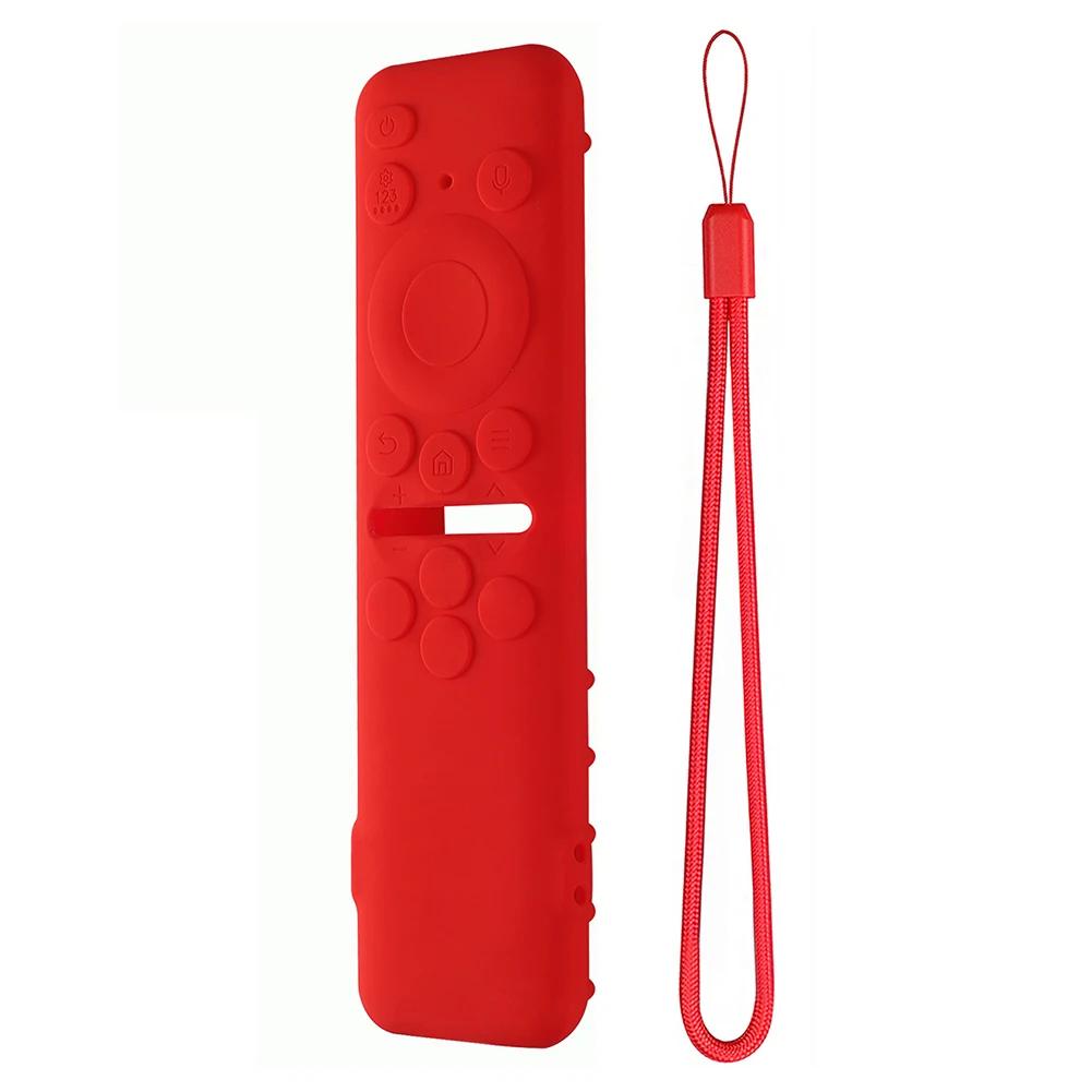 Protective Sleeve Silicone Shockproof Anti-Slip with Detachable Lanyard Smart TV for Samsung BN59-01432A BN59-01432B BN59-01432D