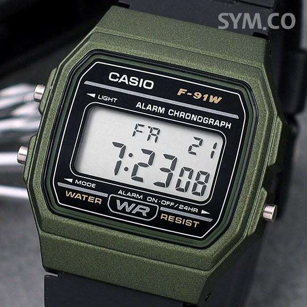 Винтажные цифровые водонепроницаемые армейские часы Casio — фото 5