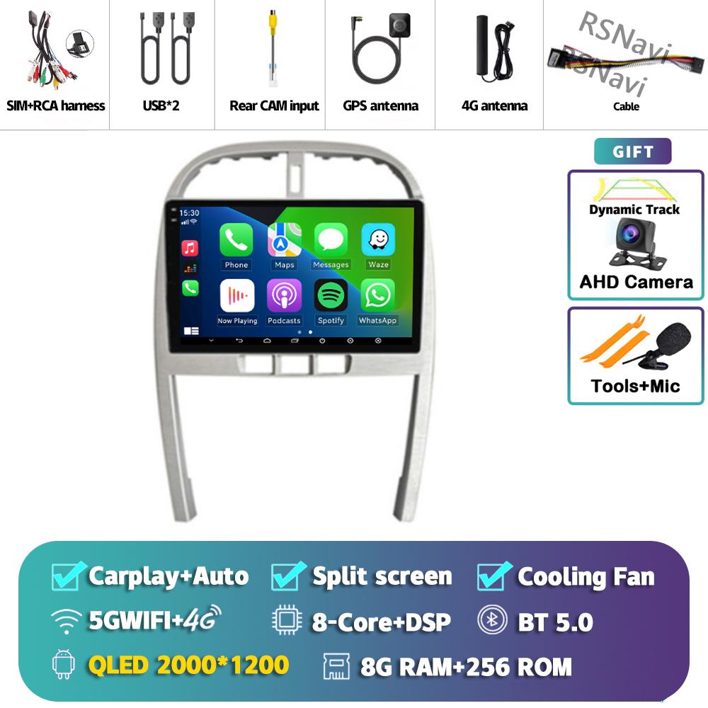 Android 14 Car Radio For Chery Tiggo 3 2009 - 2013 Player Multimedia GPS Navigation Stereo CarPlay Auto Video DSP 360 Camera DVD