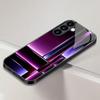 Geometric pattern glass phone case suitable for Samsung Galaxy S26 S25 S24 S23 S22 S20 FE/Ultra/Plus anti drop back cover