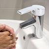 Zinc Alloy Faucet Handle Hot Cold Water Faucet  Lever Easy Install Water Tap Handle  Bathroom