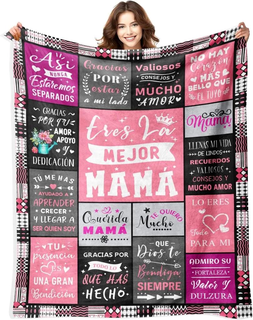 Perfekte Geschenke für Papa Decken für Vatertag Muttertag Jahrestag Geburtstag für Mama Sohn Tochter Opa Oma Tante Überwurf