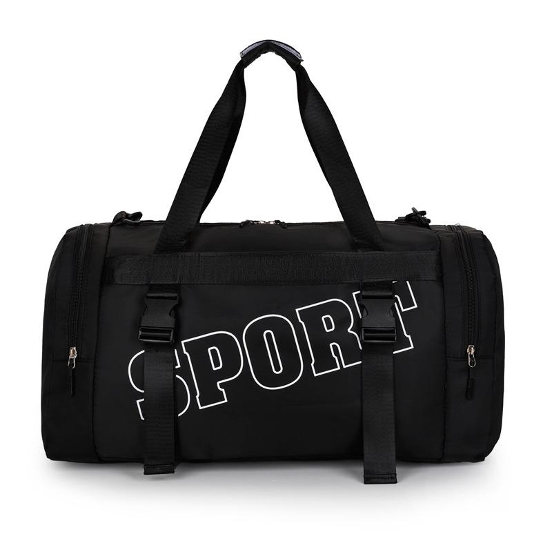 Unisex Sports Duffel: Wet/Dry Separation, Large Capacity, Ideal for Gym, Travel, and Swimming