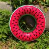 Watermelon Inflatable Swimming Ring PVC Thickened Summer Water Toys for Kids Adults Simulation Pool Beach Party Decoration