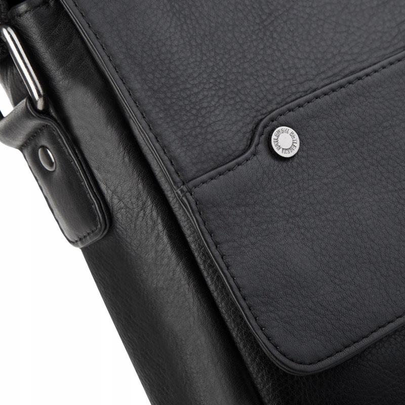 TBS-307 DDDM CZARNY Torba Męska CAMBRIDGE +CERTYFIKAT