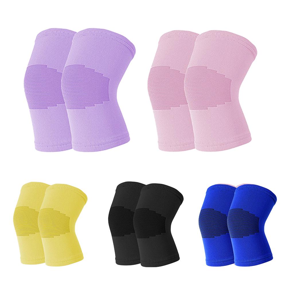 2Pcs Girls Boy Active Knee Pads Elbow Pads Wrist Guards Ankle Brace Outdoor Activity Skating Biking Knee Support Safety Gear