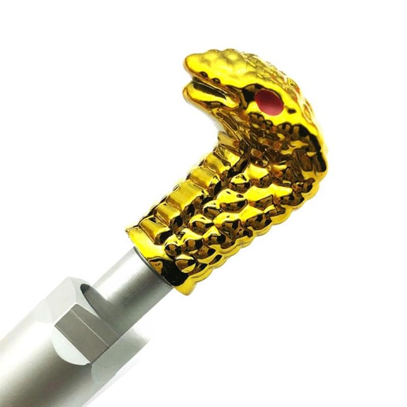 Car Decoration Accessories Snake Head Tire Valves Caps Dustproof Air Valves Lids